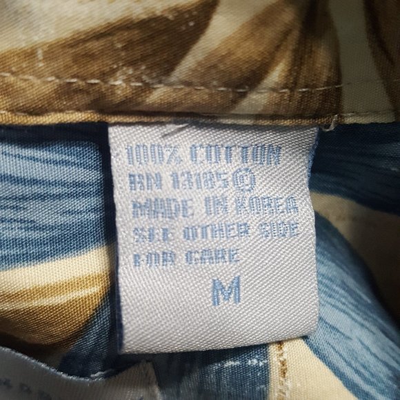 Half Moon Bay Men's Tropical Print Shirt - Picture 6 of 7